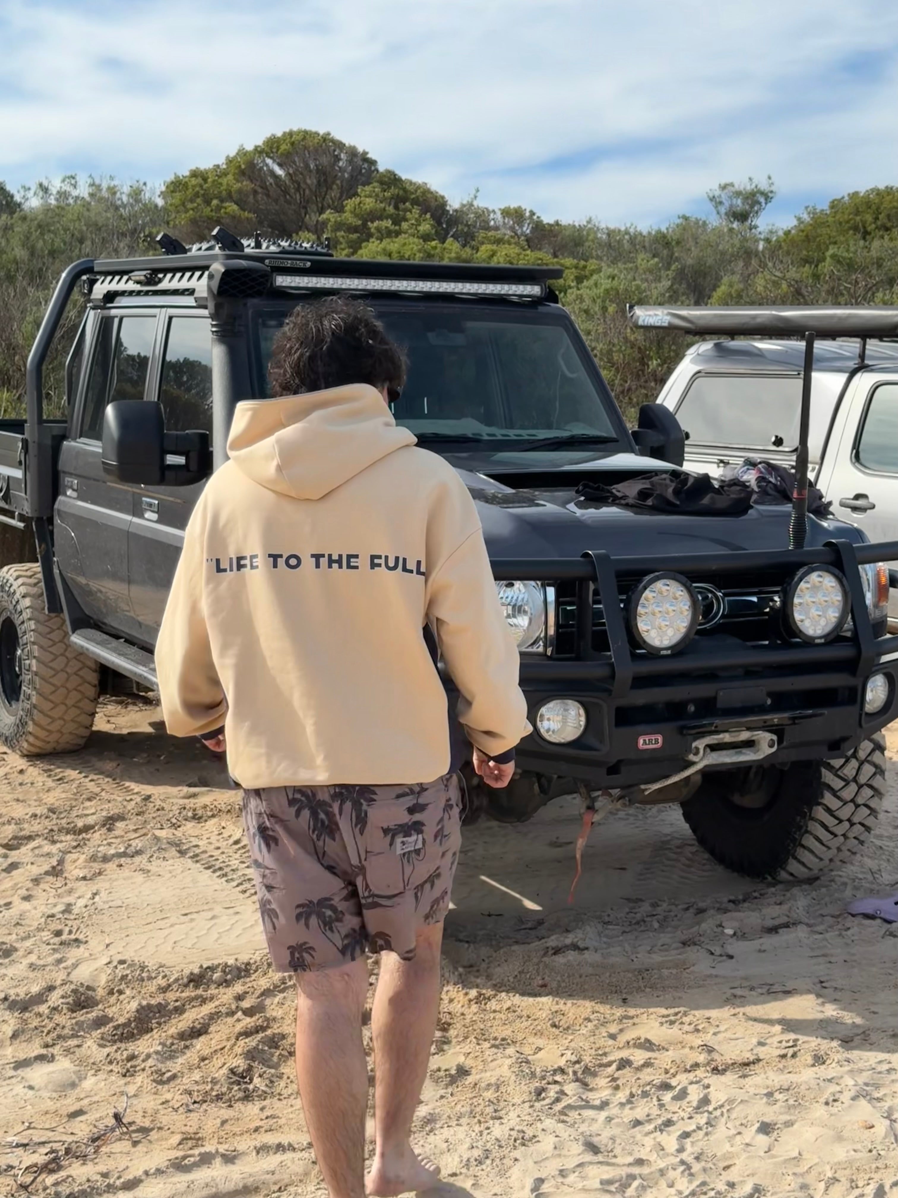 Sandy Taupe Hoodie